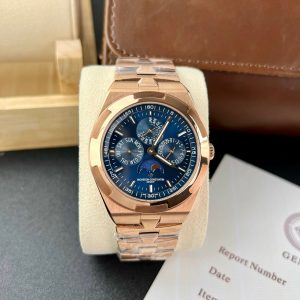 Vacheron Constantin Replica Watch Overseas 5500V Blue Dial (1)