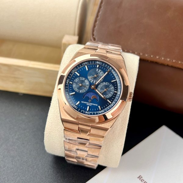 Vacheron Constantin Replica Watch Overseas 5500V Blue Dial (1)