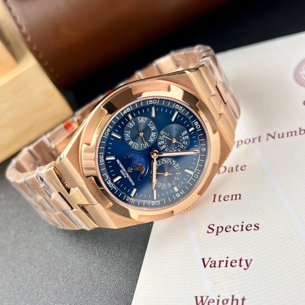 Vacheron Constantin Replica Watch Overseas 5500V Blue Dial (1)