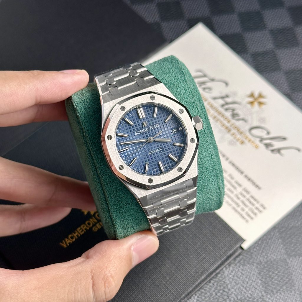 Audemars Piguet Royal Oak 15450ST Blue Dial Best Replica APS 37mm (1)