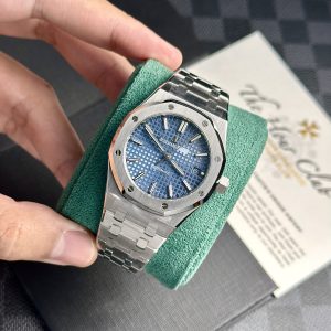 Audemars Piguet Royal Oak 15450ST Blue Dial Best Replica APS 37mm (1)