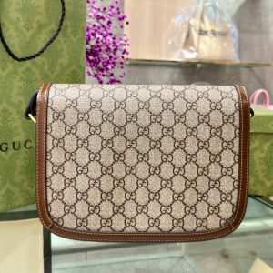 Gucci 1955 Horsebit Shoulder Bag Best Replica 25cm (1)