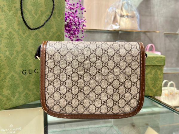 Gucci 1955 Horsebit Shoulder Bag Best Replica 25cm (1)