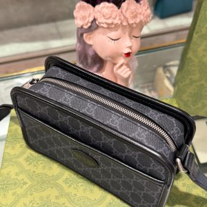 Gucci Mini Bag GG Retro Black Color Replica Handbags (1)