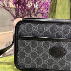 Gucci Mini Bag GG Retro Black Color Replica Handbags (1)