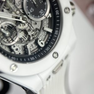 Hublot Replica Watches Big Bang Unico White Ceramic BBF Factory 42mm