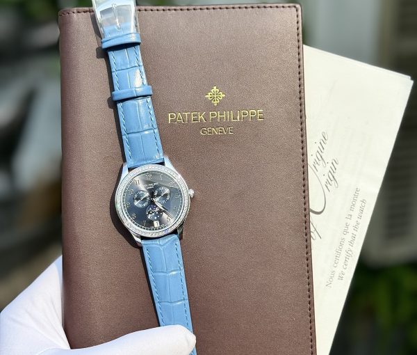 Patek Philippe Replica Watch Complications 4947G Blue Dial 38mm (2)