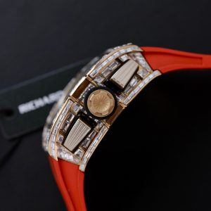 Richard Mille RM011 Chronograph Full Diamonds Best Replica Watch 44mm (3)