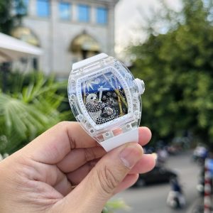 Richard Mille RM26-01 Tourbillon Sapphire Panda Best Replica 43mm (1)