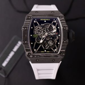 Richard Mille RM35-01 Replica Watch Full Carbon Skeleton BBR Factory 44mm (6)