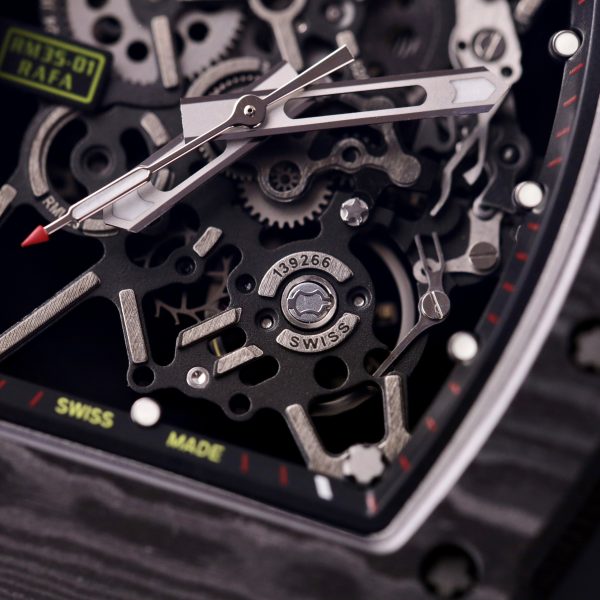 Richard Mille RM35-01 Replica Watch Full Carbon Skeleton BBR Factory 44mm (9)