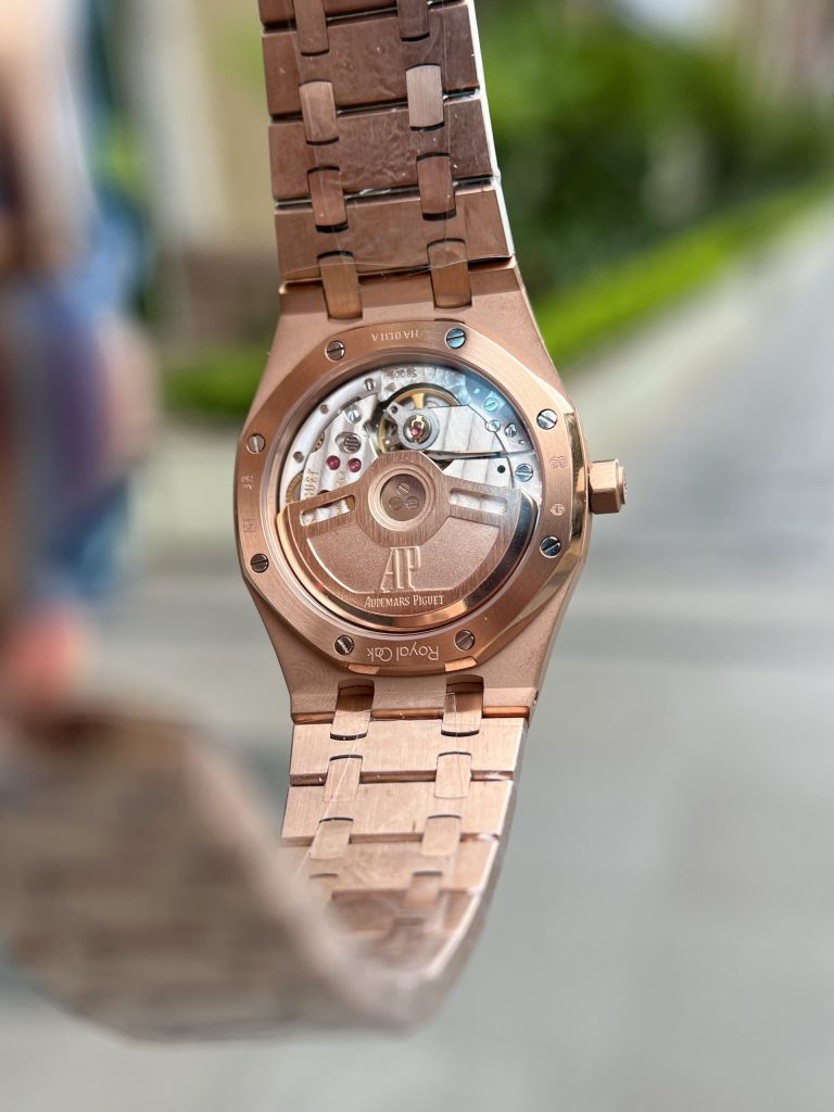 Audemars Piguet Royal Oak Rose Gold Best Replica Women's 34mm (1)