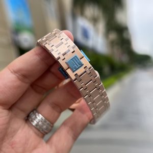 Audemars Piguet Royal Oak Rose Gold Best Replica Women's 34mm (1)