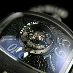 Franck Muller Grand Central Tourbillon Carbon Black Best Replica (12)