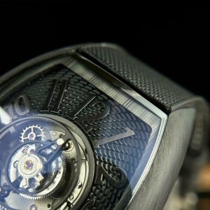 Franck Muller Grand Central Tourbillon Carbon Black Best Replica (12)