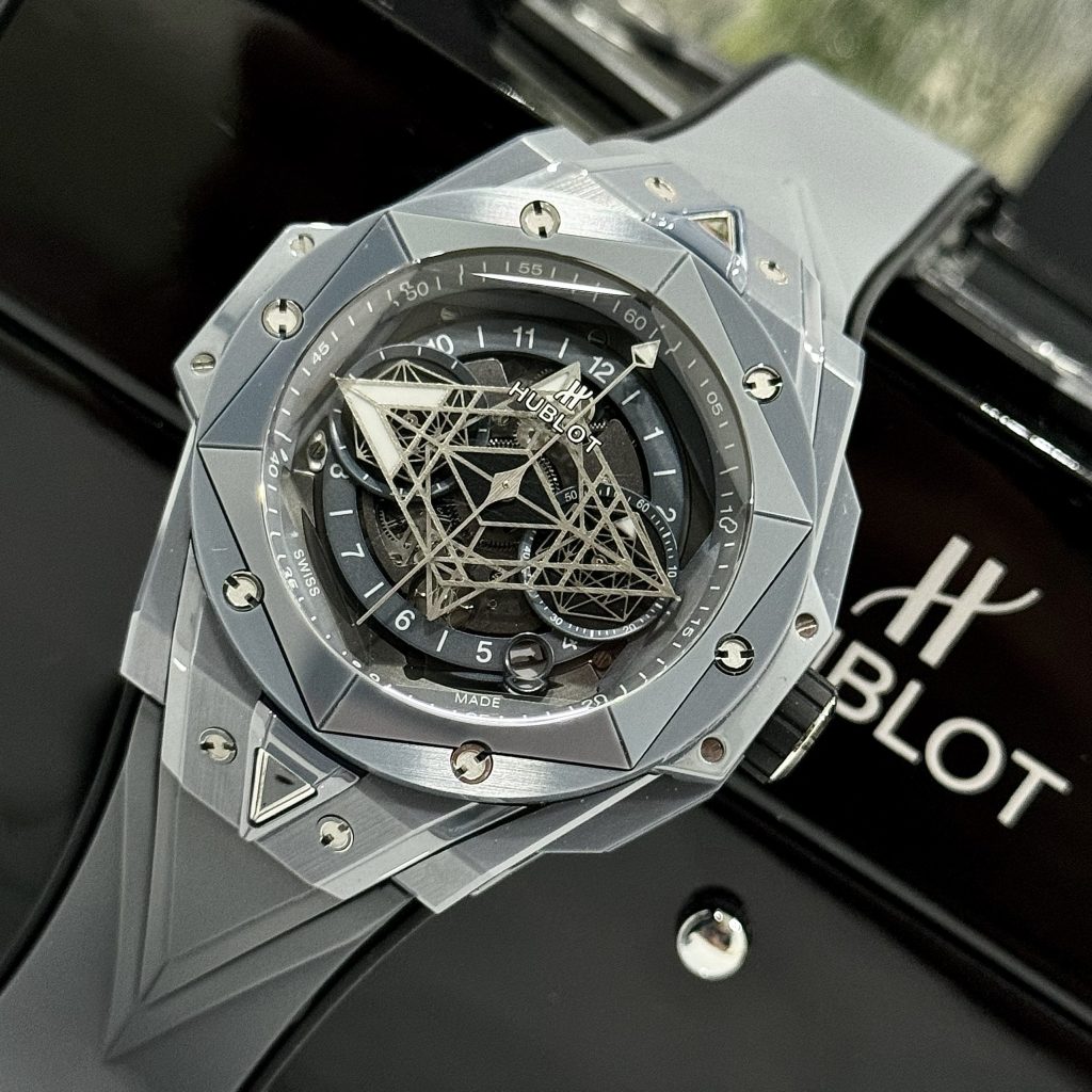 Hublot Big Bang Sang Bleu ll Best Replica Watches Gray BBF 45mm (2)