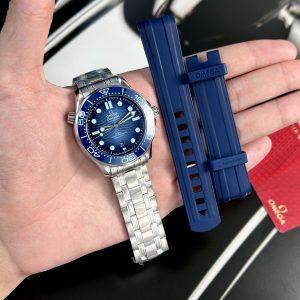 Omega Replica Watch Seamaster Summer Blue Best Quality VS Factory 42mm