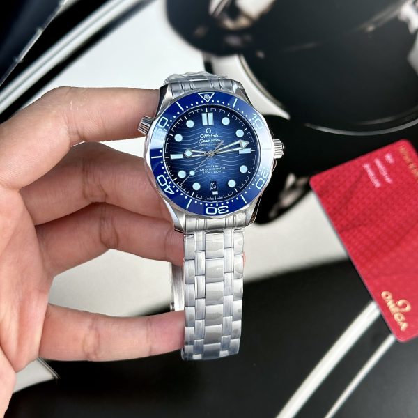 Omega Replica Watch Seamaster Summer Blue Best Quality VS Factory 42mm