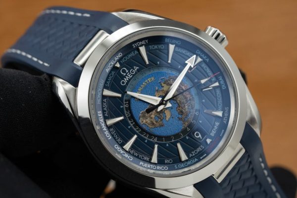 Omega Seamaster Aqua Terra Worldtimer Best Replica Watches 43mm (1)