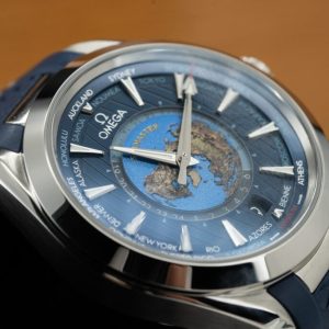 Omega Seamaster Aqua Terra Worldtimer Best Replica Watches 43mm (1)