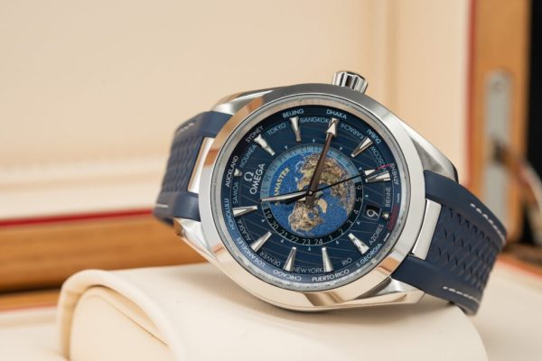 Omega Seamaster Aqua Terra Worldtimer Best Replica Watches 43mm (1)