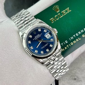 Rolex DateJust 126234 Replica Watch Blue Dial VS Factory Best Quality 36mm (2)