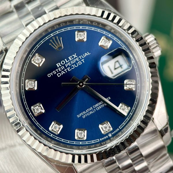 Rolex DateJust 126234 Replica Watch Blue Dial VS Factory Best Quality 36mm (2)