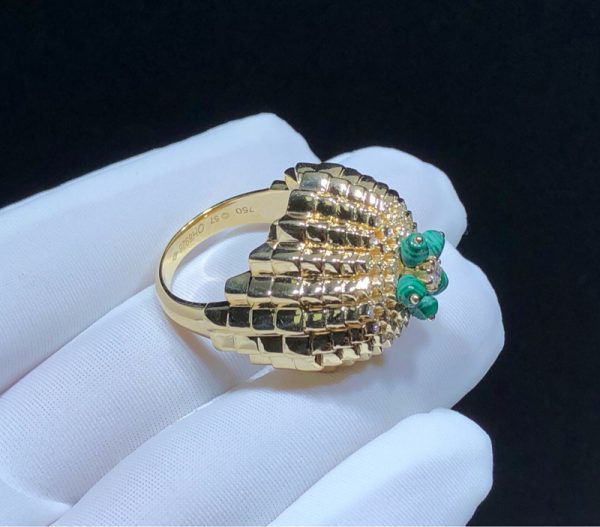 Cactus De Cartier Ring Custom Natural Diamond 18K Gold (2)