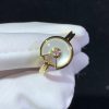 Cartier Amulette Women Rings Customs Natural Gemstone 18K Gold (2)