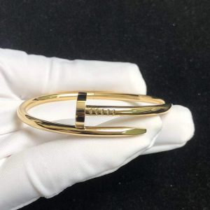 Cartier Juste Un Clou Bracelet Custom 18K Gold (2)