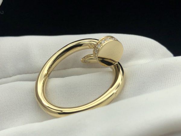 Cartier Juste Un Clou Rings Natural Diamond 18K Gold Custom (2)