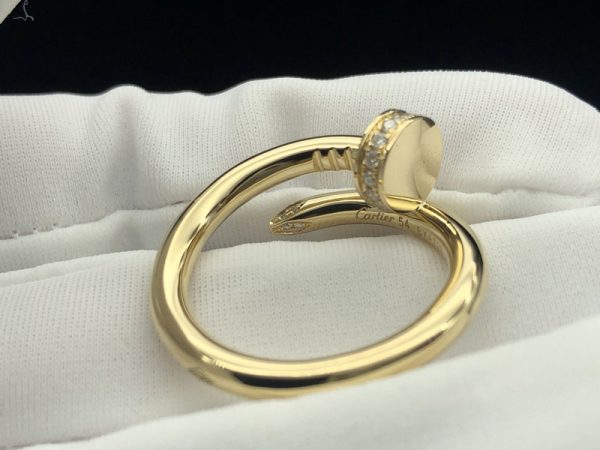 Cartier Juste Un Clou Rings Natural Diamond 18K Gold Custom (2)