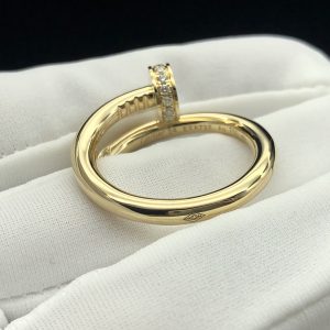 Cartier Juste Un Clou Rings Natural Diamond 18K Gold Custom (2)