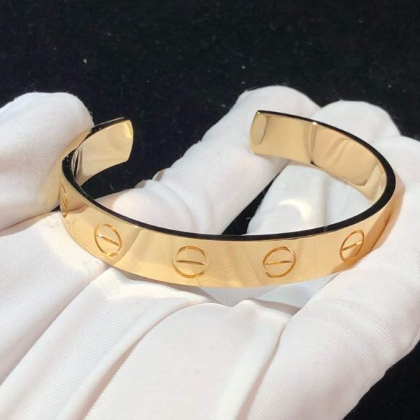 Cartier Love Bracelet Women Custom 18K Rose Gold (2)