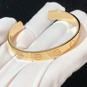 Cartier Love Bracelet Women Custom 18K Rose Gold (2)