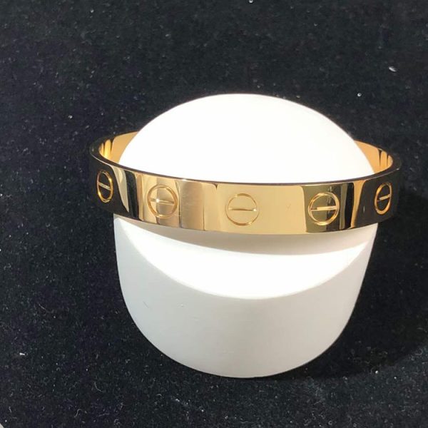 Cartier Love Bracelet Women Custom 18K Rose Gold (2)