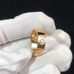 Cartier Love Ring Custom Natural Diamond 18K Rose Gold (2)