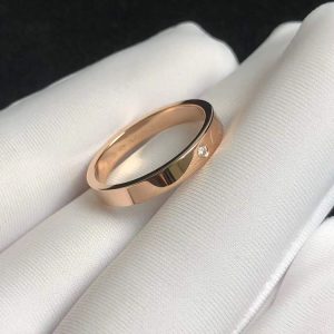 Cartier Love Ring Custom Natural Diamond 18K Rose Gold (7)