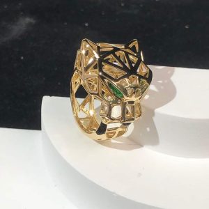 Cartier Panthere Rings Custom 18K Rose Gold (2)