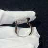 Cartier Ring Natural Agate Diamond 18K White Gold Custom (2)