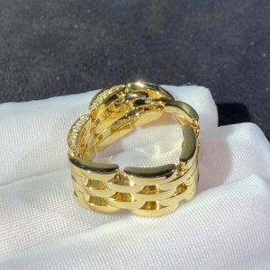 Cartier Ring Natural Diamond 18K Gold Custom (2)