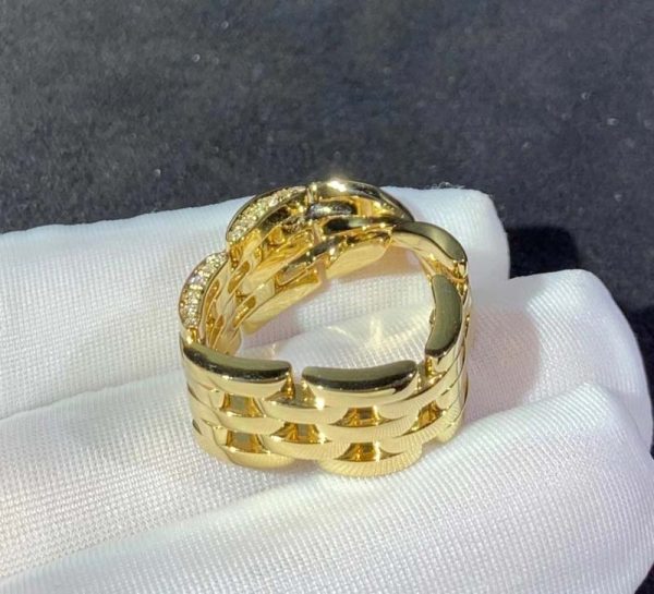 Cartier Ring Natural Diamond 18K Gold Custom (2)