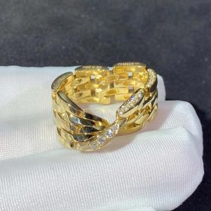 Cartier Ring Natural Diamond 18K Gold Custom (2)