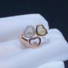 Cartier Ring Womens Custom 18K Gold Natural Diamond (2)