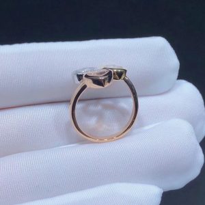 Cartier Ring Womens Custom 18K Gold Natural Diamond (2)