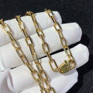 Cartier Tiger Head Necklace 18K Gold Natural Emerald Diamonds (1)