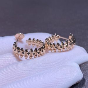 Clash De Cartier Earrings 18K Rose Gold Custom (2)