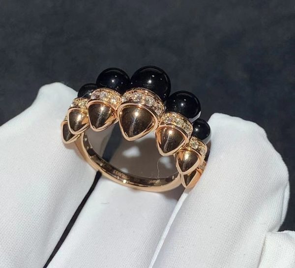 Clash De Cartier Rings Custom Natural Diamond 18K Rose Gold (2)