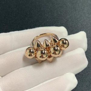 Clash De Cartier Womens Ring Custom 18K Rose Gold (2)