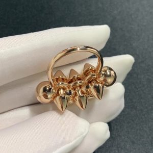 Clash De Cartier Womens Ring Custom 18K Rose Gold (2)